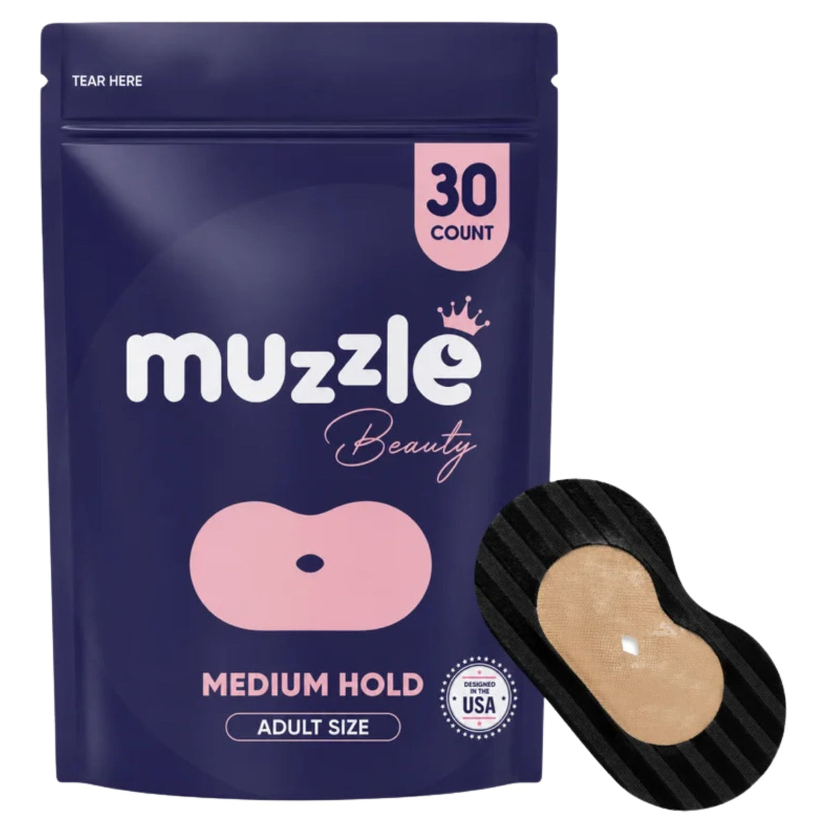 Muzzle® Beauty Patch Mouth Tape
